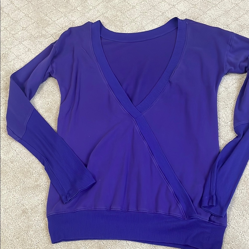 Splits59 Purple sweatshirt - Picture 3 of 4